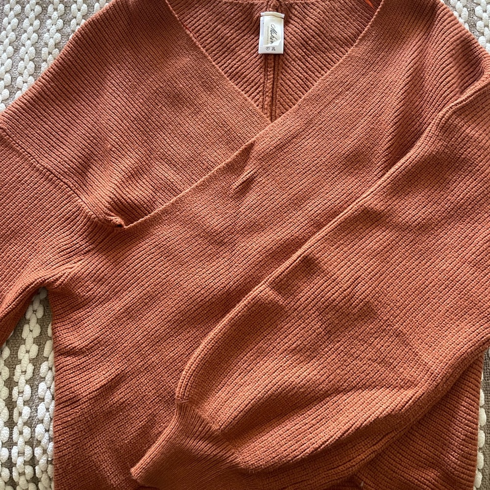 Crossbody sweater